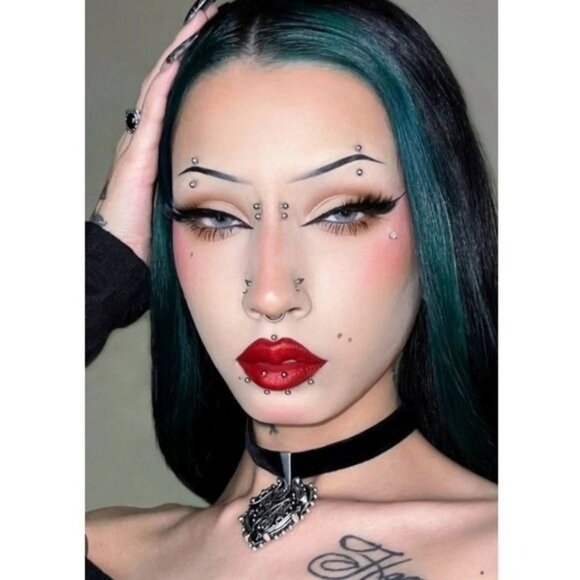 Killstar Other - Killstar Maleficum Matte Lipstick – Coven Cosmetics Bright Red, Vanilla Scent